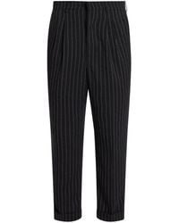 Ami Paris - Tapered-Leg Tailored Trousers - Lyst