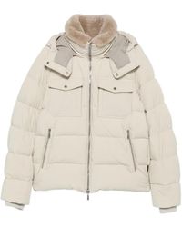 Moorer - Giacca Trapuntata Alarick Con Colletto - Lyst
