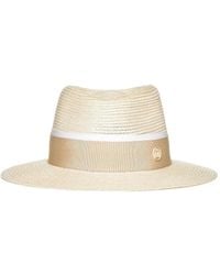 Maison Michel - Andre Fedora Aus Stroh - Lyst