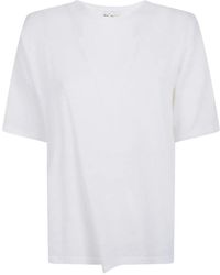Ma'ry'ya - Linen T-Shirt - Lyst
