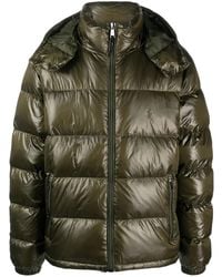 Polo Ralph Lauren - Gefütterte Kapuzenjacke Mit Polo Pony - Lyst