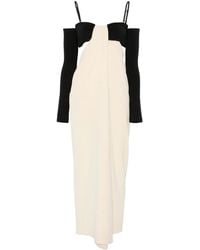 Nanushka - Bandeau Draped Maxi Dress - Lyst
