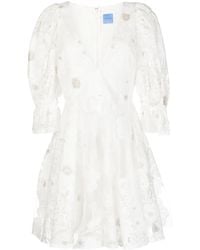 Macgraw - Ritual V-Neck Mini Dress - Lyst