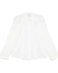 forte_forte - Semi-Sheer Shirt - Lyst