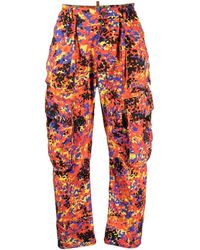 DSquared² - Broek Met Abstracte Print - Lyst