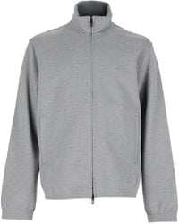 Emporio Armani - Veste De Survêtement Travel Essential À Col Montant - Lyst