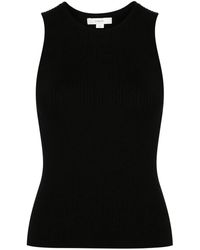 Vince - Crew-Neck Ribbed Tank Top - Lyst