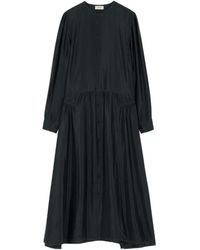 Lemaire - Gathered Buttoned Dress - Lyst