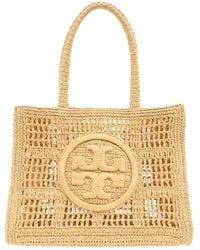 Tory Burch - Small Crochet Design Ella Tote Bag - Lyst