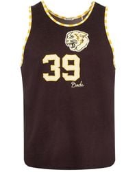 Bode - Appliqué-Detail Tank Top - Lyst