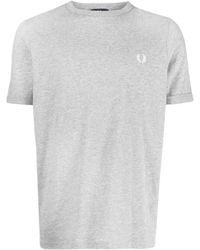 Fred Perry - Ringer Logo-Embroidered T-Shirt - Lyst