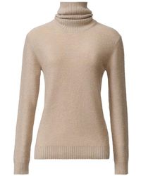 Fabiana Filippi - Sequin-Embellished Roll-Neck Sweater - Lyst