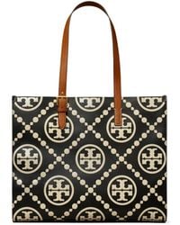 Tory Burch - Bolso shopper T Monogram con relieve - Lyst