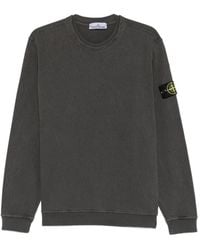 Stone Island - Regular Fit Crew Neck Sweatshirt - Lyst