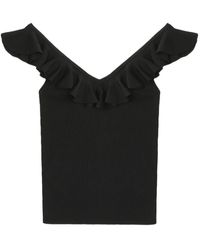 Zimmermann - Fine-ribbed Top - Lyst