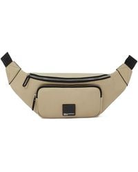 KARL LAGERFELD - Box Logo Zip Fastening Belt Bag - Lyst