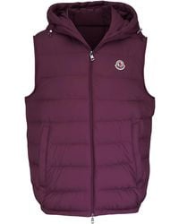 Moncler - Mardeillan Hooded Logo Gilet - Lyst