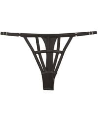 Fleur du Mal - Caged Thong - Lyst