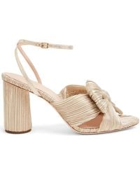 Loeffler Randall - Camellia Pleated Knot 90Mm Sandals - Lyst