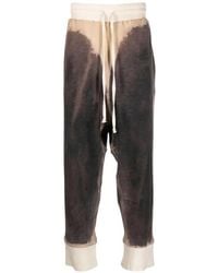 Tessitura - Distressed Drop-Crotch Trousers - Lyst