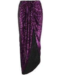 Nervi - High-Waisted Sequin-Embellished Skirt - Lyst