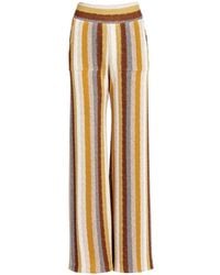 Silvia Tcherassi - Pantalon Rayé Colbie - Lyst