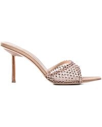 Le Silla - Verzierte Sandalen mit spitzer Kappe 80mm - Lyst