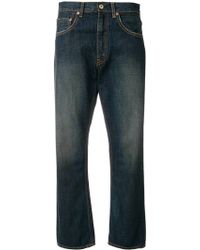 Junya Watanabe Vaqueros capri - Azul