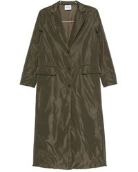 Aspesi - Button-Fastening Flap-Pocket Coat - Lyst