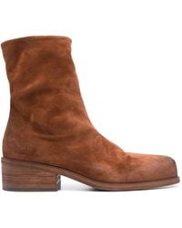 Marsèll - Cassello Suede Boots - Lyst