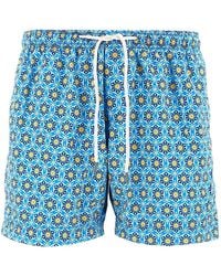 Peninsula - Patterned Swim Shorts - Lyst