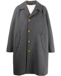 Marni Abrigo oversize a media pierna - Gris