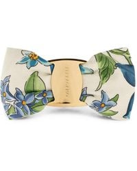 Ferragamo - Spring-Print Vara Bow Hair Clip - Lyst