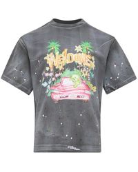 we11done - Dirty Painting T-Shirt - Lyst