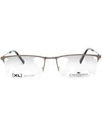 Chesterfield - Lunettes De Vue À Monture Rectangulaire - Lyst