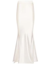 ALEXIA & ANTONIA - Bias-Cut Flared Maxi Skirt - Lyst