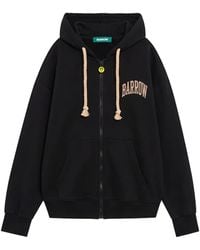 Barrow - Hoodie Zippé À Logo Imprimé - Lyst