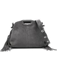 Maje - Miss M Mini-Tasche mit Fransen - Lyst
