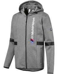 PUMA - Bmw Motorsport Zip-Up Hoodie - Lyst