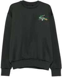 Lacoste - Logo-Embroidered Sweatshirt - Lyst