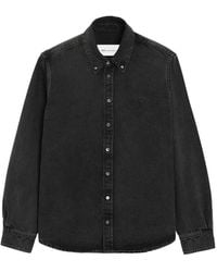 Ami Paris - Button-Down Shirt Met Ami De Coeur Logo - Lyst