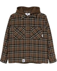 Chocoolate - Chaqueta a cuadros con logo bordado - Lyst