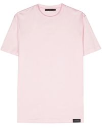 Low Brand - Logo-Patch Cotton T-Shirt - Lyst