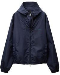 Versace - Embroidered Nylon Windbreaker - Lyst