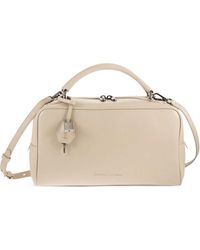 Brunello Cucinelli - Padlock Explorer Leather Tote - Lyst