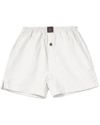 Willy Chavarria - Textured Elasticated Shorts - Lyst