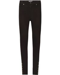 FRAME - The Snapped Skinny Jeans - Lyst