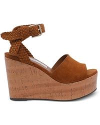 Jimmy Choo - Jori 100 Braided Sandals - Lyst