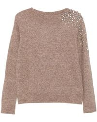 Seventy - Trui Met Verfraaide Schouders - Lyst