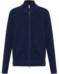 Isabel Marant - Ribbed Zip-Up Cardigan - Lyst